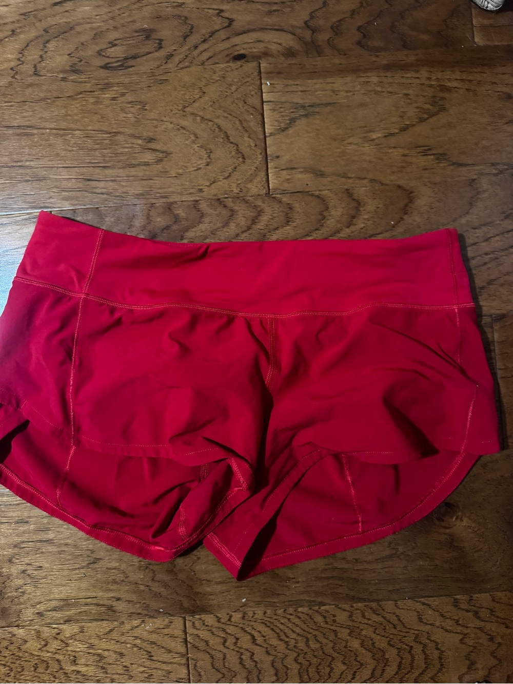 Lululemon Red Women's Speed Up Shorts